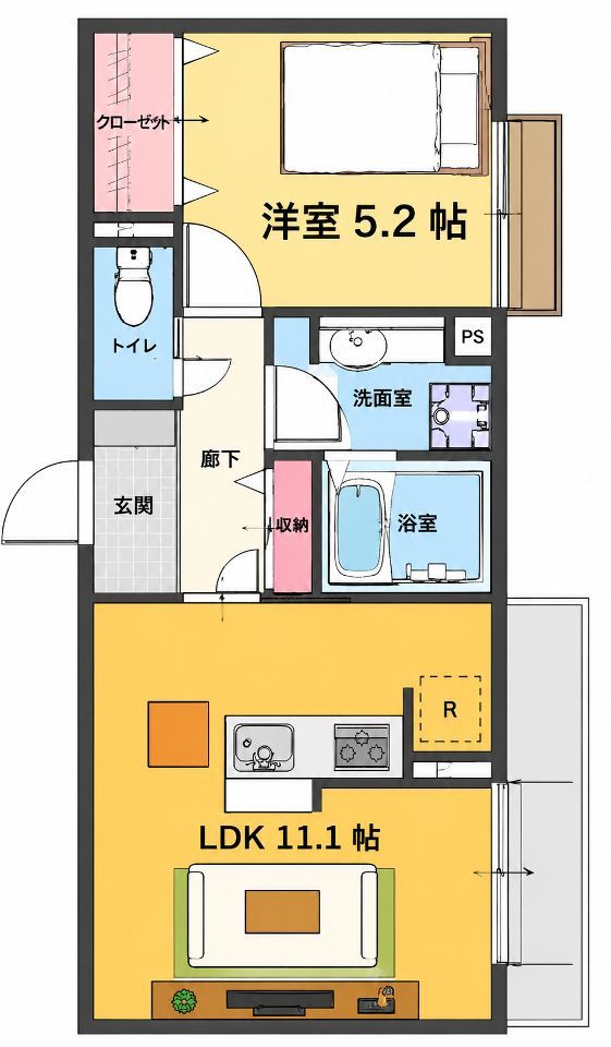 間取図
