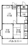 グランシャリオ寺山の間取り画像