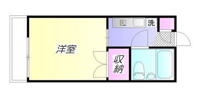 リズ松が丘の間取り画像