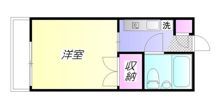 リズ松が丘の間取り画像