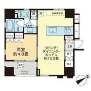 ワザック日本橋の間取り画像