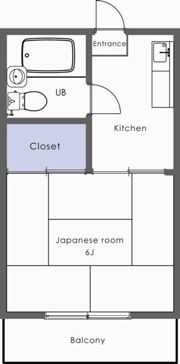 サンハイツ本間の間取り画像
