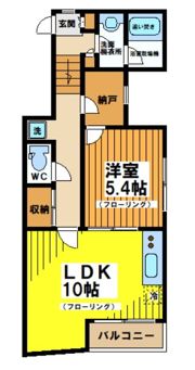 リキューザ永福の間取り画像