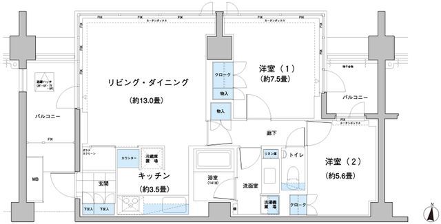 間取図