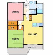 フィールドゴッド21(八所)の間取り画像