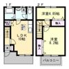 リビング上谷Bの間取り画像