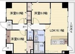 ノーブル徳川の間取り画像