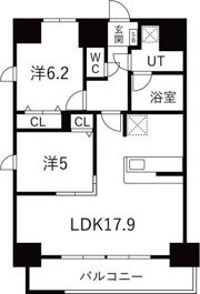 トレヴィ高岳の間取り画像