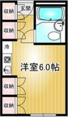 東カン名古屋キャステールの間取り画像