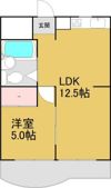 チサンマンション徳川町の間取り画像