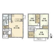 柏崎戸建の間取り画像