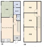 東松山市若松町2丁目戸建の間取り画像