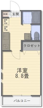 ウエストガーデンⅡの間取り画像