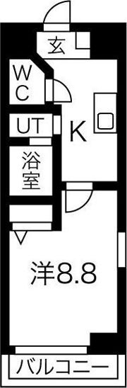 サンパティーク東片端の間取り画像
