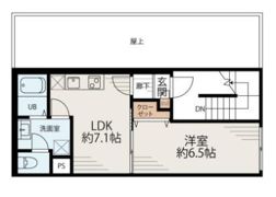 Bliss住吉の間取り画像