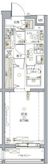 クレヴィスタ三軒茶屋の間取り画像