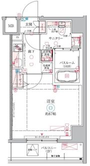 クレヴィスタ中野新橋Ⅱの間取り画像