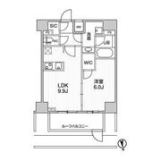 The Residence 神楽坂Ⅱの間取り画像