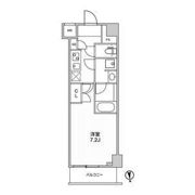 The Residence 神楽坂Ⅱの間取り画像