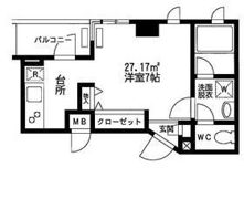 千石エムズビルの間取り画像