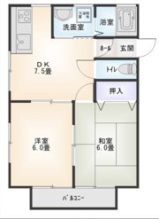 パークサイドもみじが丘の間取り画像