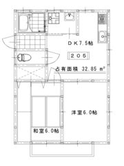パークサイドもみじが丘の間取り画像