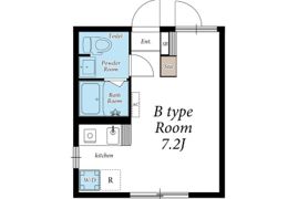 CLUB FLAT shimoumaの間取り画像