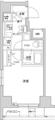ハーモニーレジデンス上野の杜の間取り画像
