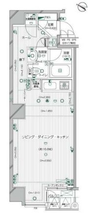 デュオ・スカーラ兜町の間取り画像