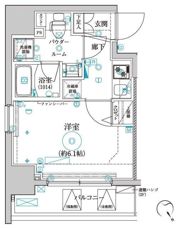 クレイシア品川戸越の間取り画像
