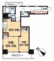アート不動前の間取り画像