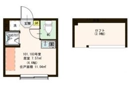 アルモニー千川の間取り画像