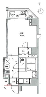 CREALpremier浅草橋の間取り画像