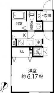 Branche大森山王の間取り画像