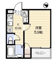 ジェンティーレ三軒茶屋の間取り画像