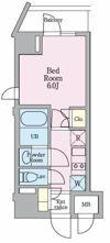 リビオメゾン戸越銀座の間取り画像