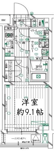 レガリス明大前の間取り画像
