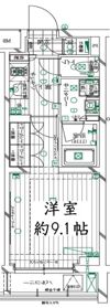 レガリス明大前の間取り画像
