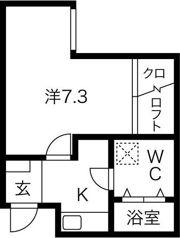 インフィニティ今池の間取り画像