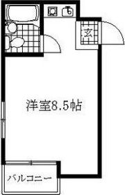Wing香流の間取り画像