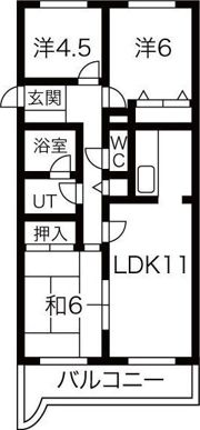 エミネンス覚王山の間取り画像