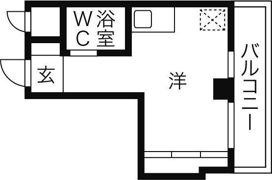 小塩マンションの間取り画像