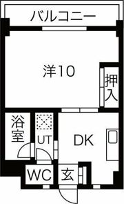 グリーンハイツ徳川の間取り画像