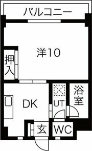 グリーンハイツ徳川の間取り画像