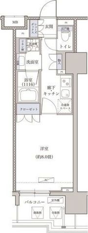 グラン・アベニュー鶴舞公園の間取り画像