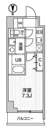 グラシアプレイス大森町の間取り画像