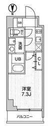 グラシアプレイス大森町の間取り画像
