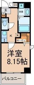 シャルマン新栄の間取り画像