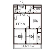 スカイメゾンの間取り画像