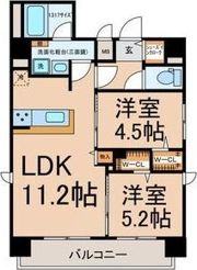 Z・R東別院の間取り画像